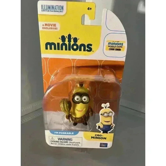 Thinkway Toys Other - Minions Poseable Action Figure Cro-minion Collectible